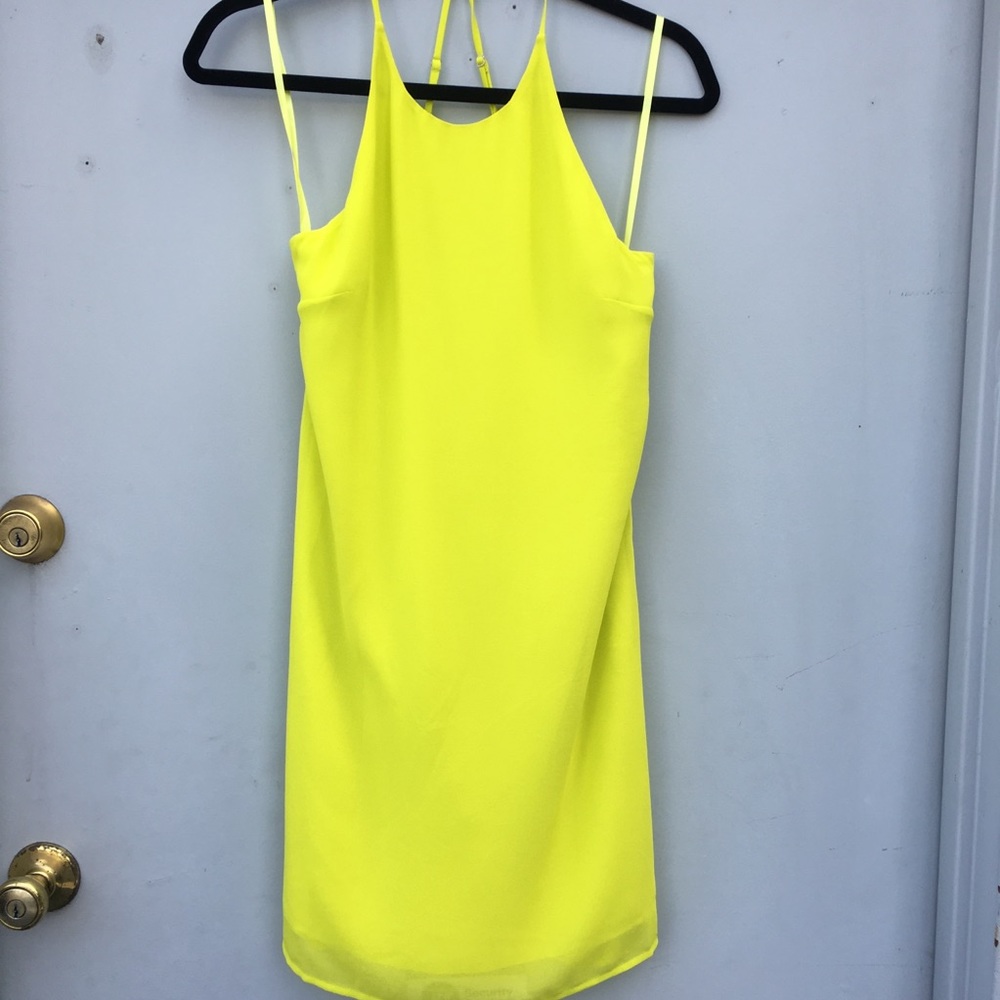 Neon Yellow Dress